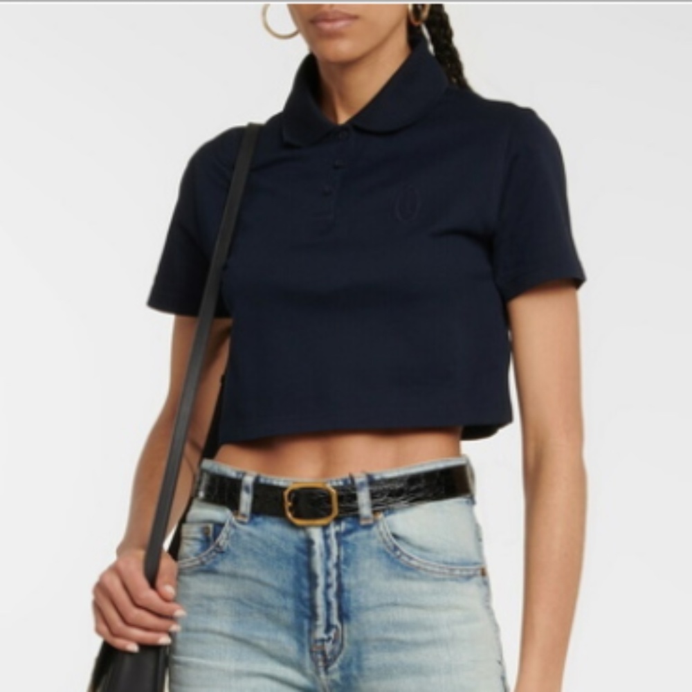 Saint Laurent Crop Top